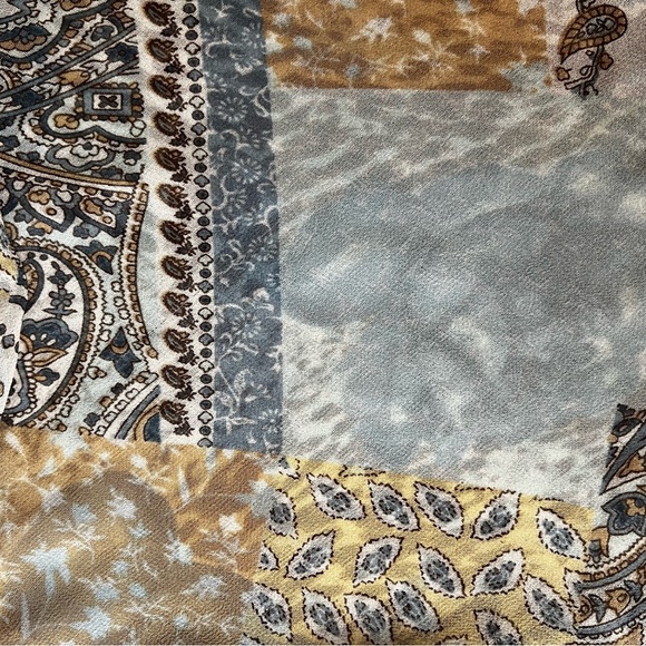 Vintage 90s REVERSIBLE multi print sundress - Picture 3 of 4